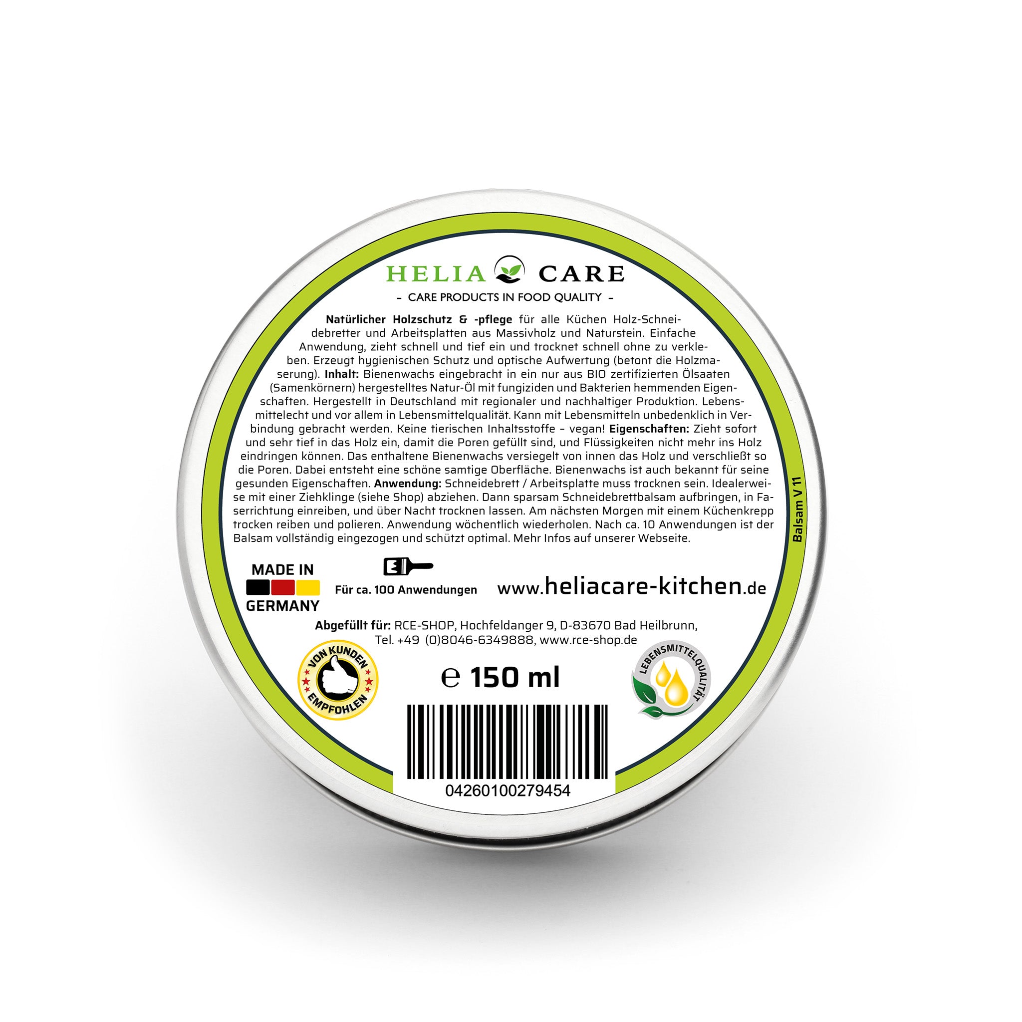 BIO Schneidebrett Pflege-Set