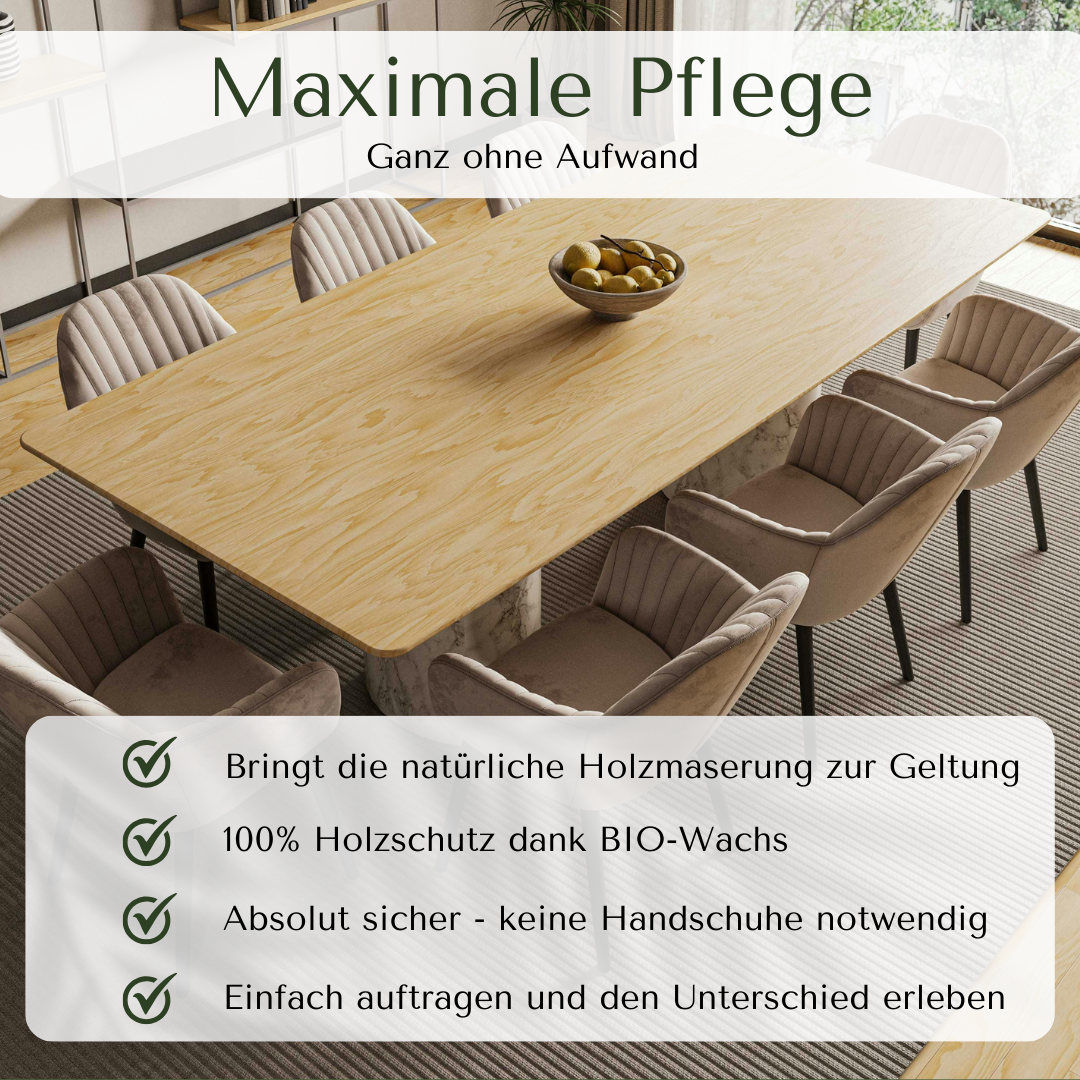 HeliaCARE® BIO-Holztisch-Pflegeöl "TableCARE"